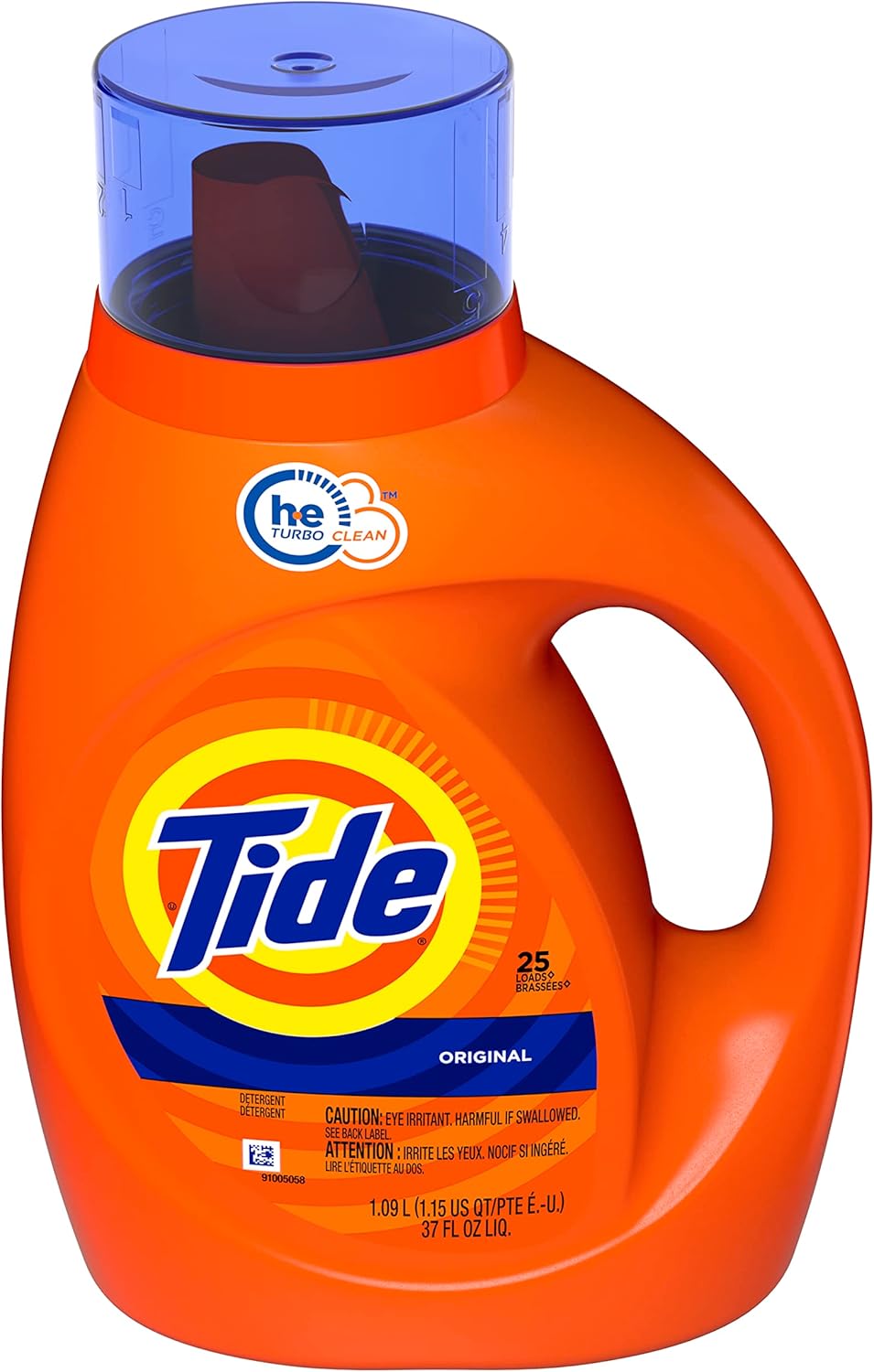 Liquid Laundry Detergent, Original Scent, 1.09 L W470
