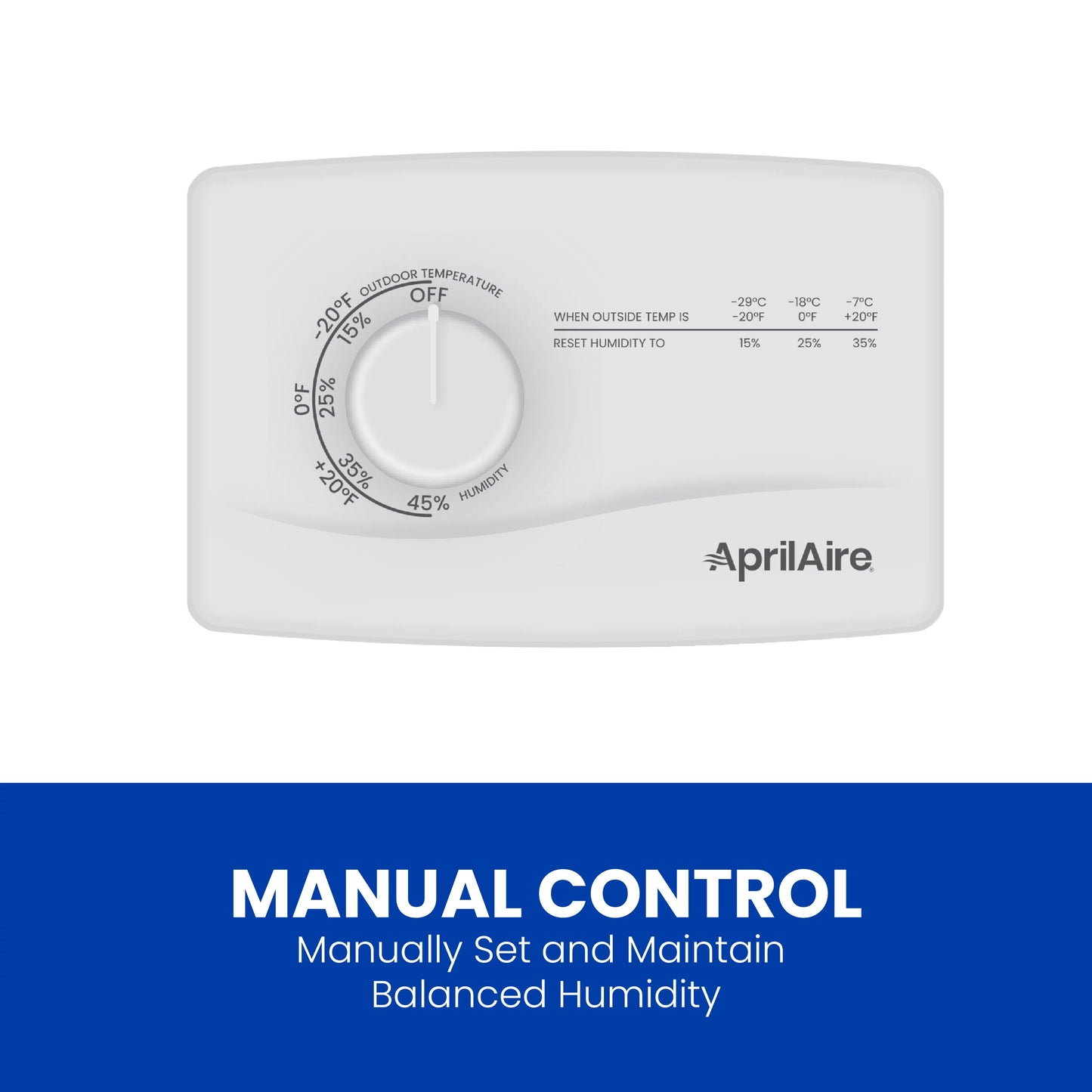 Aprilaire Manual Control Humidifier - 17 gal L983