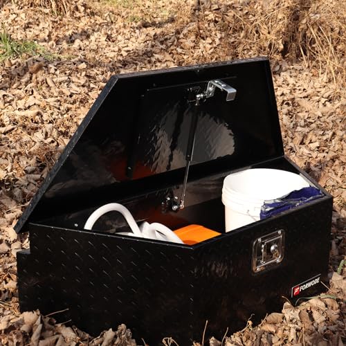 Aluminum Trailer Tongue Tool Box with Lock, 39 Inch D2584
