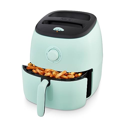 Electric Air Fryer Oven, 2.6 Qt., Grey, Compact, Auto Shut Off, 1000-Watt L764
