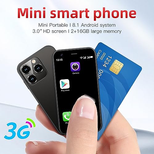 3G Mini Smartphone, 3 Inch Dual SIM Unlocked Kids Phone Z110