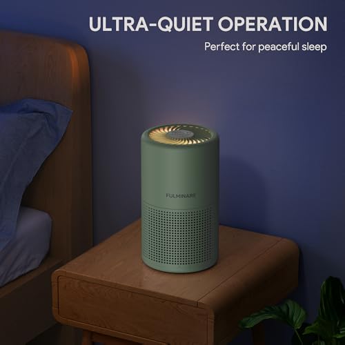 H13 True HEPA Air Purifier for Bedroom, Quiet with Night Light R447898