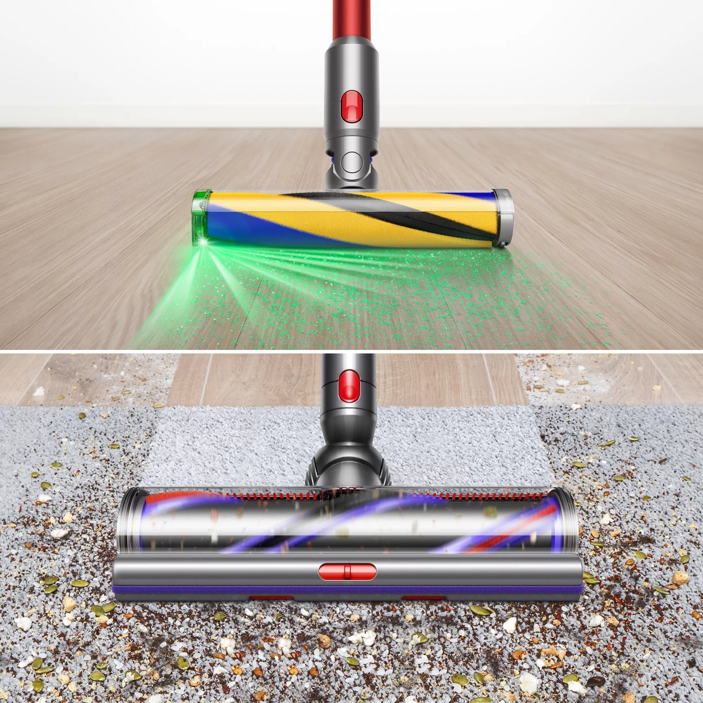 Cordless Vacuum Cleaner Red V135