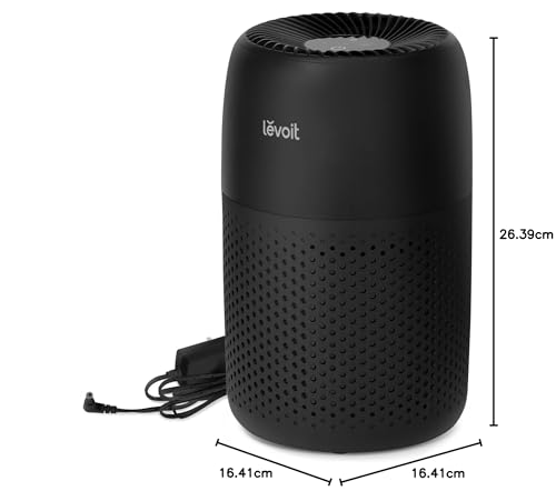 Air Purifier for Bedroom Home, 3-in-1 Filter Cleaner with Fragrance Sponge for Better Sleep, Portable S3072
