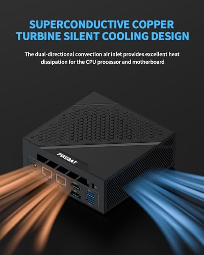Mini PC, Intel N100, 16GB RAM 512GB SSD, Windows 11 Desktop Computer N448786