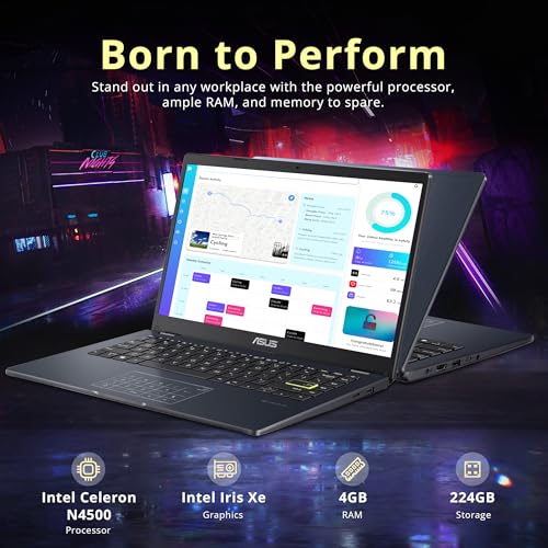 14-Inch HD LED Laptop with Intel Celeron, 4GB RAM, 64GB Storage Z3911