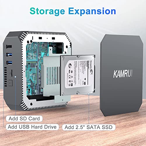Mini PC Ryzen 7 5700U 16GB RAM 512GB SSD J70934