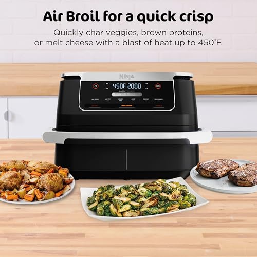 10QT 6-in-1 DualZone Air Fryer with 2 Independent Baskets X511450