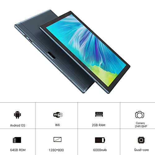Tablet 10 Inch with Keyboard, Mouse, Case, Stylus, 8GB RAM 64GB ROM K197839