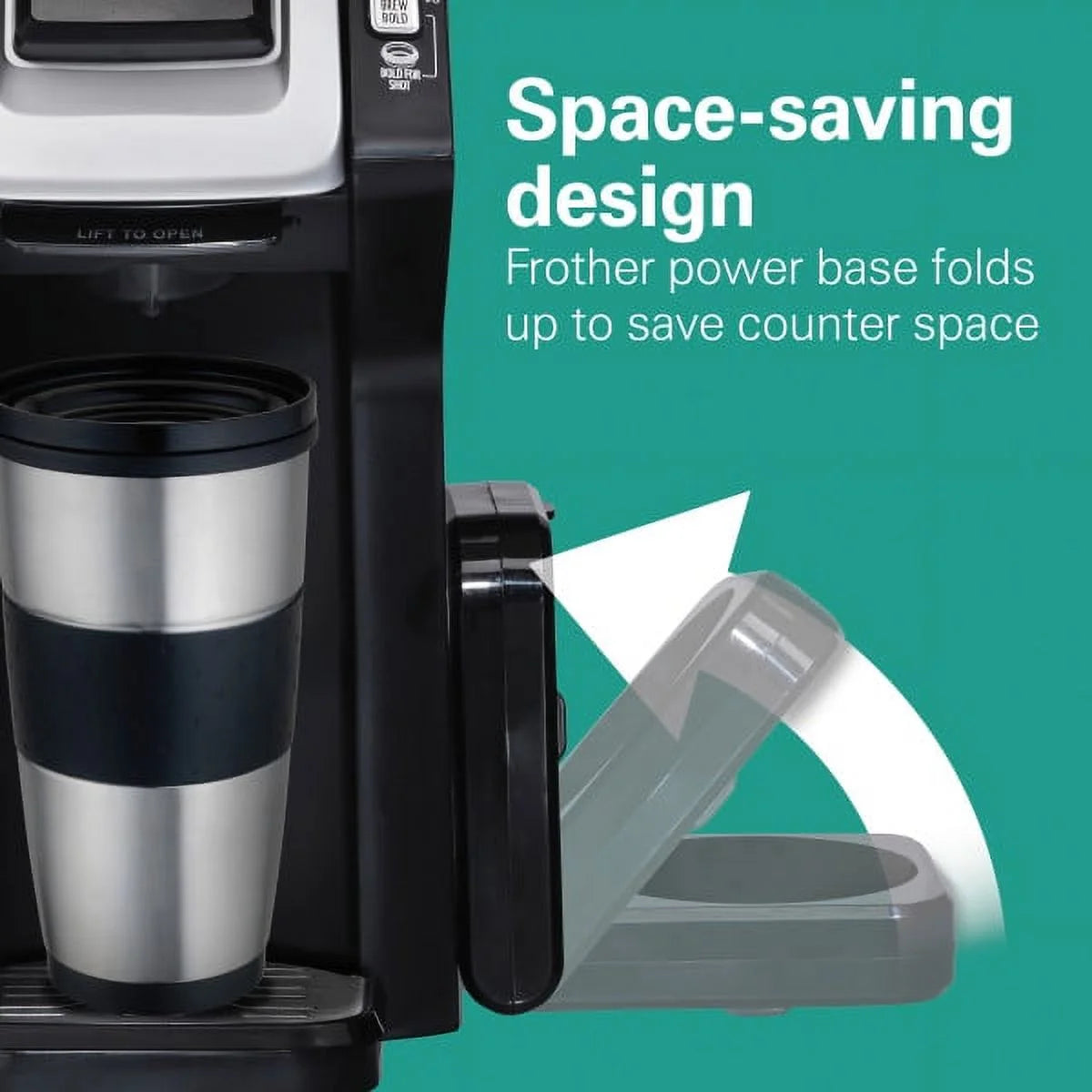 Capsule Coffee Machine - Black H452093