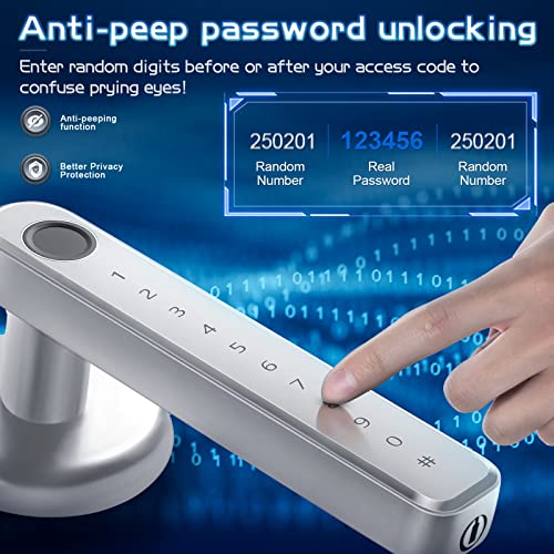 Keyless Entry Door Lock with Keypad and Handle I38601