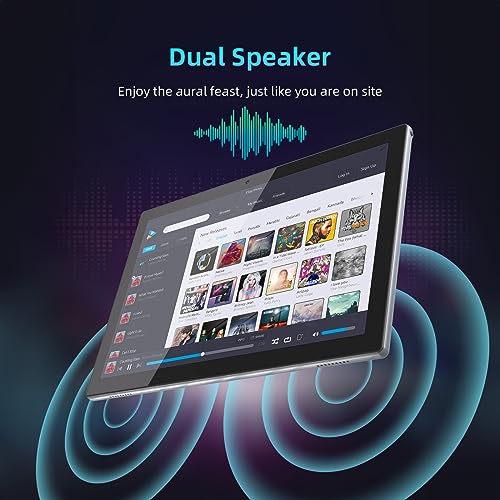 Tablet 10 Inch with Keyboard, Mouse, Case, Stylus, 8GB RAM 64GB ROM K197839