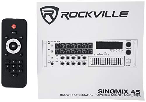 Bluetooth DJ Karaoke Amplifier Mixer Receiver Z651
