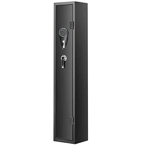 6-8 Rifles Gun Safe with Fingerprint and Digital Keypad Lock S64165