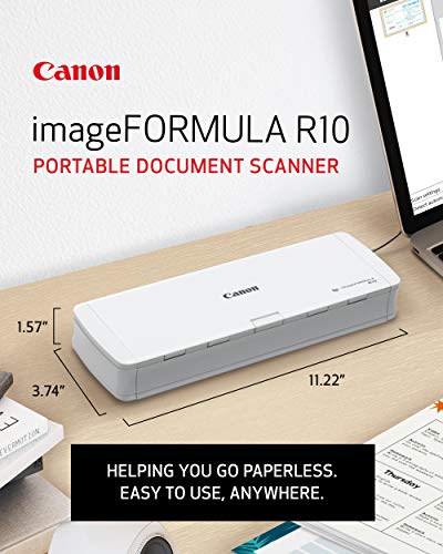 Portable Document Scanner, USB Powered, Duplex Scanning Y640799