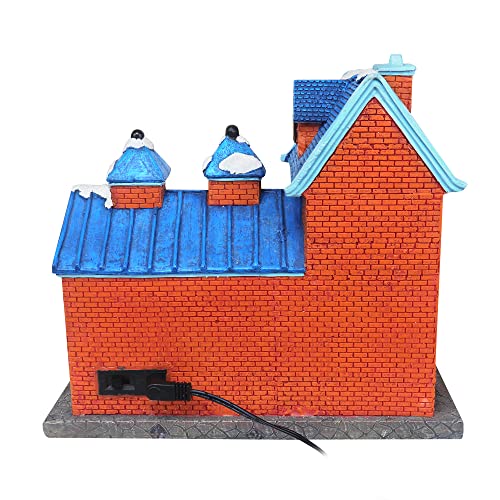 Lighted Musical Snow Village with Animated Kids Sledding A910926