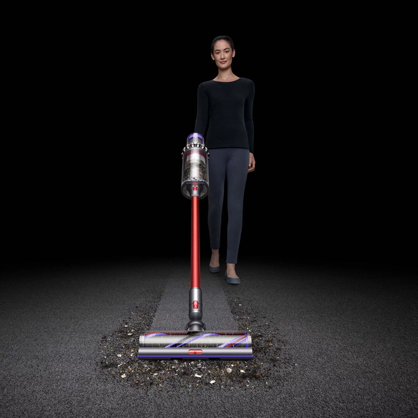 Cordless Vacuum Cleaner Red V135