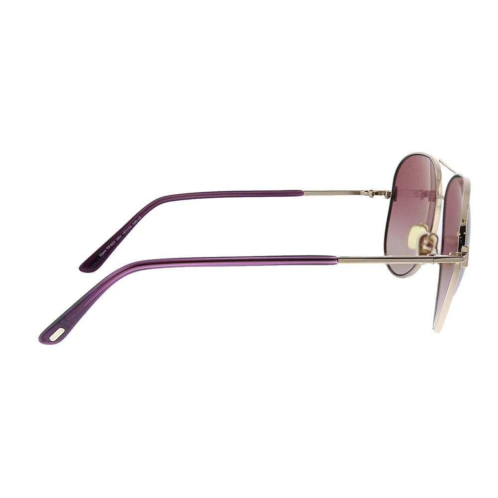Aviator Sunglasses Rose Gold 61mm O964449