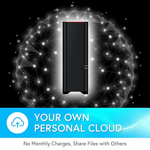 4TB 1-Bay NAS Network Attached Storage with HDD Included D801