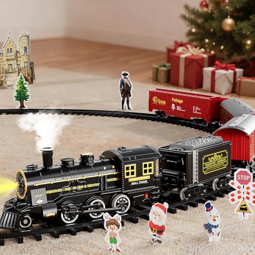 Electric Train Set for Kids with Lights and Sounds H492