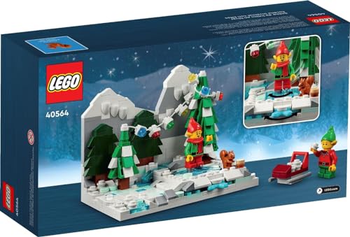 Winter Elves Scene Building Set 372 Pieces R633279