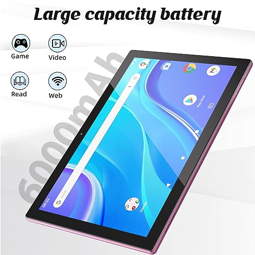 Tablet 10 Inch with Keyboard, Mouse, Case, Stylus, 8GB RAM 64GB ROM K197839