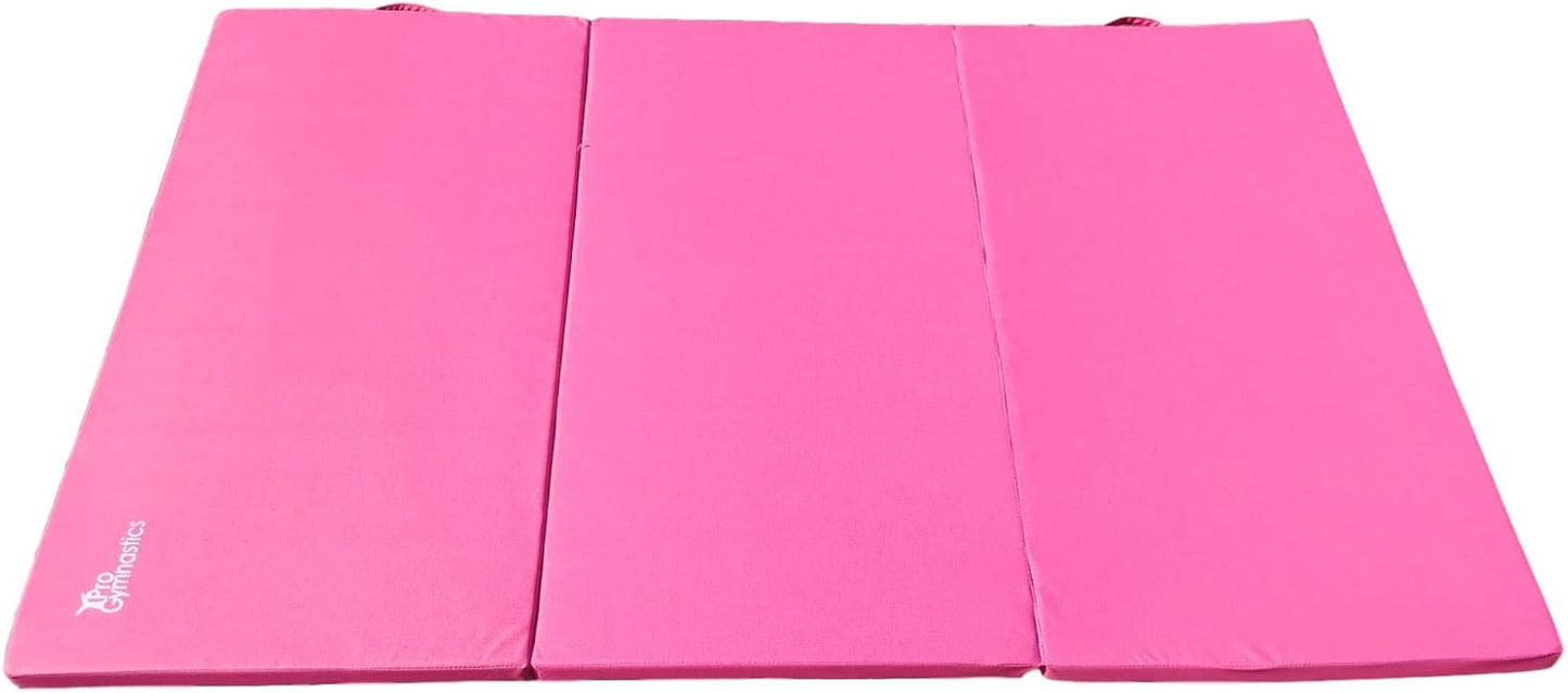 6'x4'x2 Extra Thick Folding Gymnastics Mat (Pink) H65599