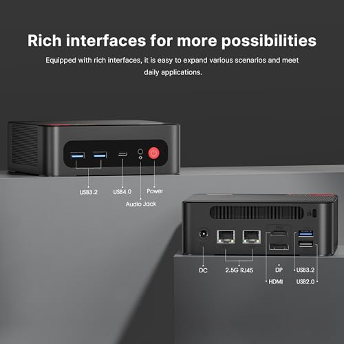 Mini Gaming PC with AMD Ryzen 9, 16GB RAM, 512GB SSD I708544