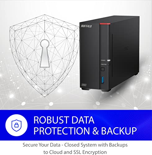 4TB 1-Bay NAS Network Attached Storage with HDD Included D801