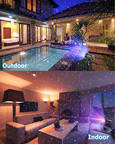 Outdoor Garden Laser Lights Projector, Red Green Blue, Waterproof A835206