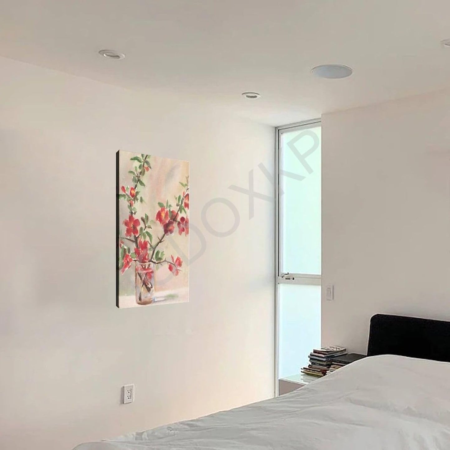Flower Painting Poster Canvas Wall Art for Living Room Bedroom Decor H318