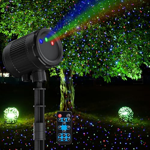 Laser Christmas Projector Lights Outdoor with Remote, Waterproof X1878