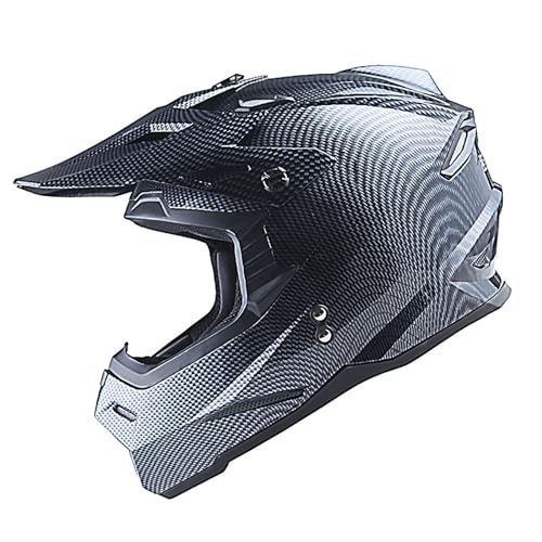 Adult Motocross Helmet Full Face Racing Style Matt Black U258