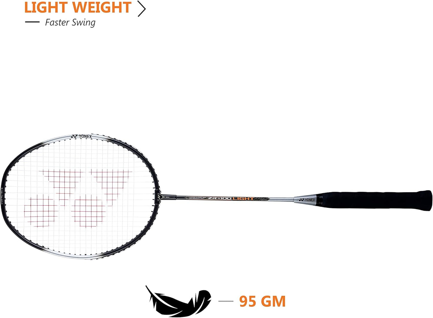Badminton Racquet Set of 2 with Full Cover V8436