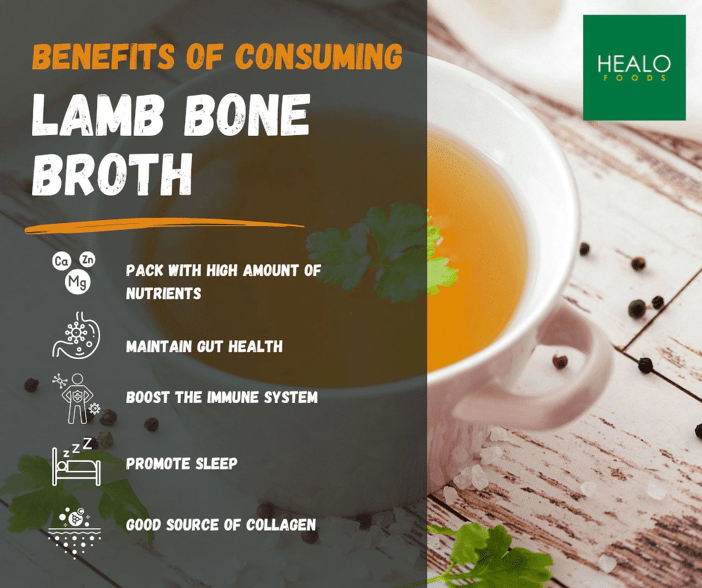 Lamb Bone Broth 6-Pack A56618