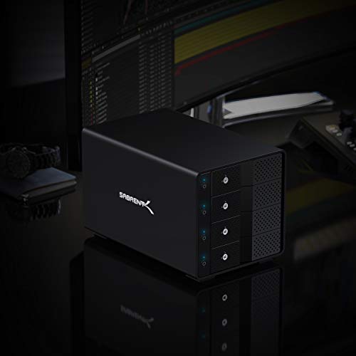 USB 3.2 5-Bay SATA Hard Drive Docking Station, Trayless, USB-C 10Gbps P669
