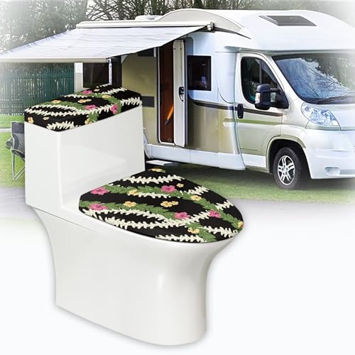Christmas Toilet Lid and Tank Cover Set for Bathroom Decor Q334993