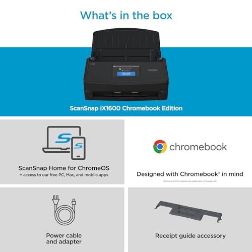 Wireless Document Scanner with Touchscreen and Auto Document Feeder I397
