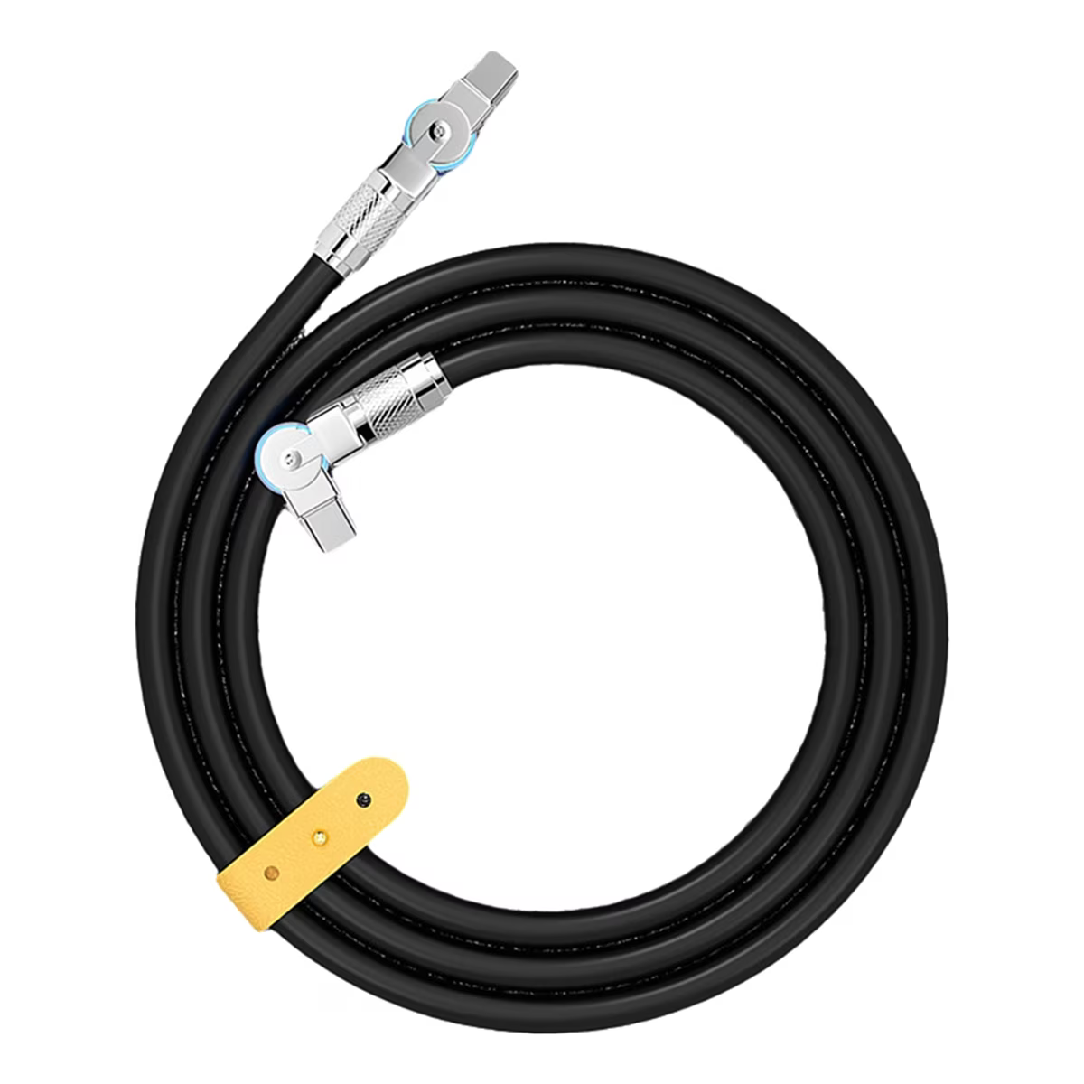 Type-C to Type-C 180° Swivel Double Elbow Mech Data Cable Fast Charging &amp; Data Transfer Cable for Laptops and Tablets 2m,1 * Data Cable