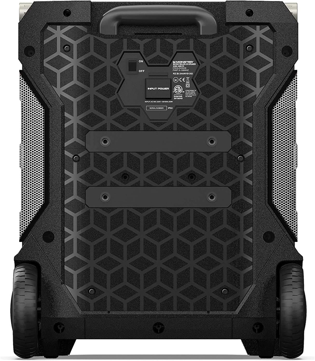 Portable Wireless Speaker, 200W, 100-Hour Playtime, IPX4 Water Resistant V1051