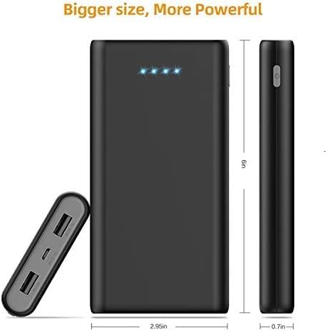 Portable Charger 26800mAh, Dual USB High-Speed External Battery Pack F157667