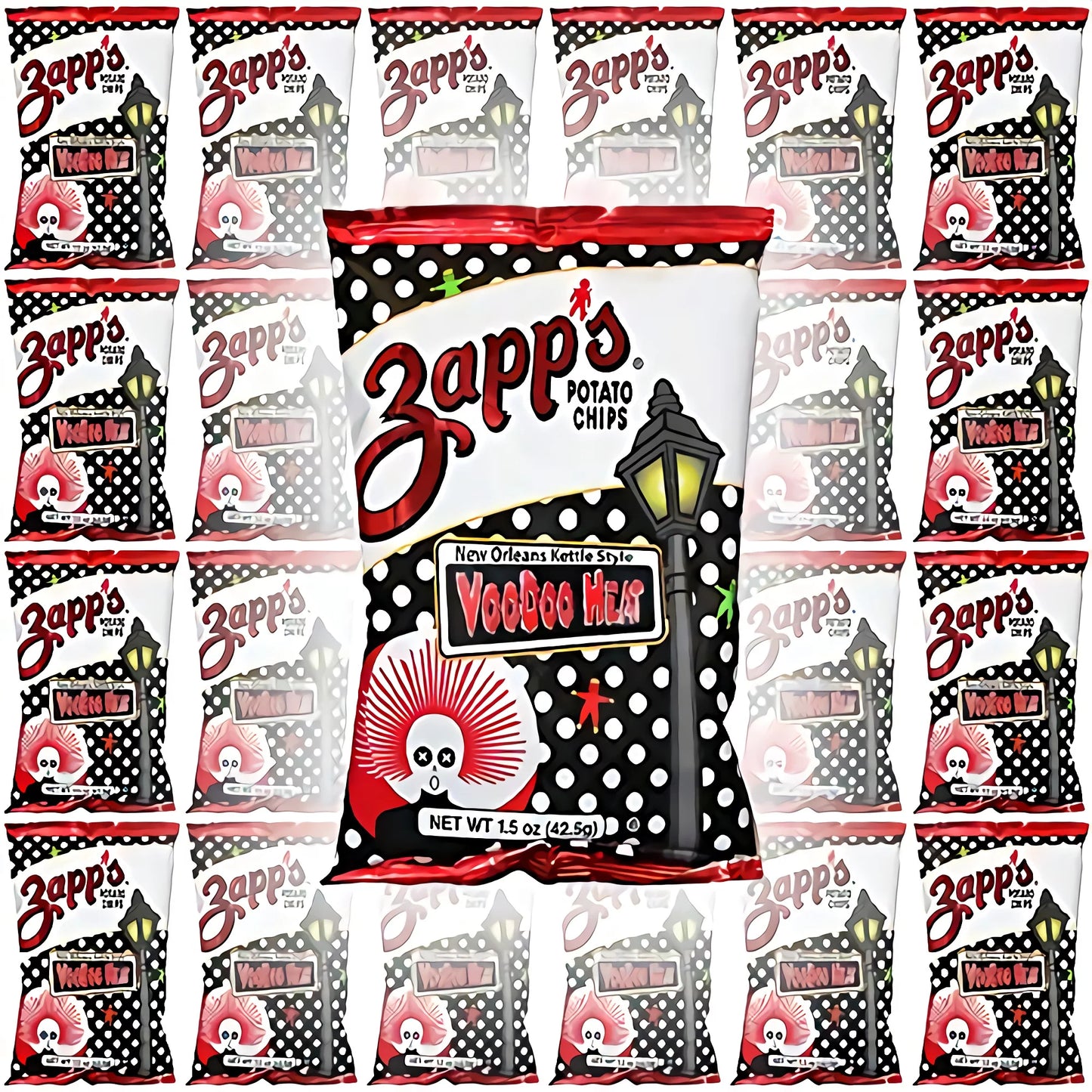 Potato Chips, Kettle Style, 1.5oz Bag (24-Pack) T1129