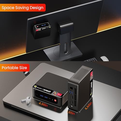 Mini PC AMD Ryzen 7 16GB RAM 1TB SSD WiFi 6 O31121