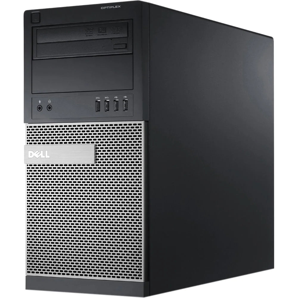 Gaming Desktop Tower PC Intel Core i5 16GB RAM 128GB SSD 2TB HDD 20" Monitor WiFi Windows 10 V378