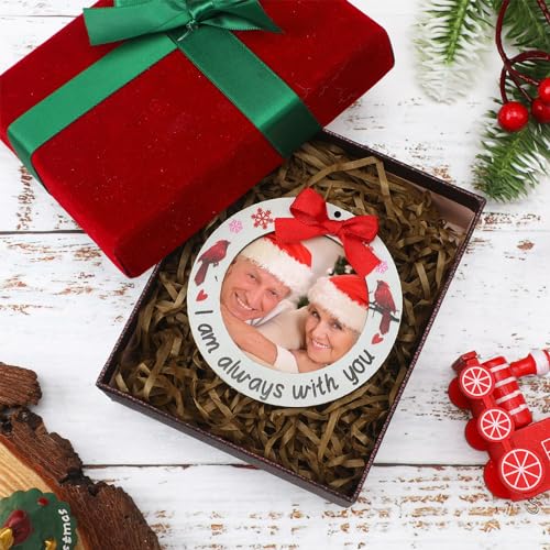 24 Pcs Christmas Photo Ornament Frames for Baby First Christmas Tree Keepsake F1934