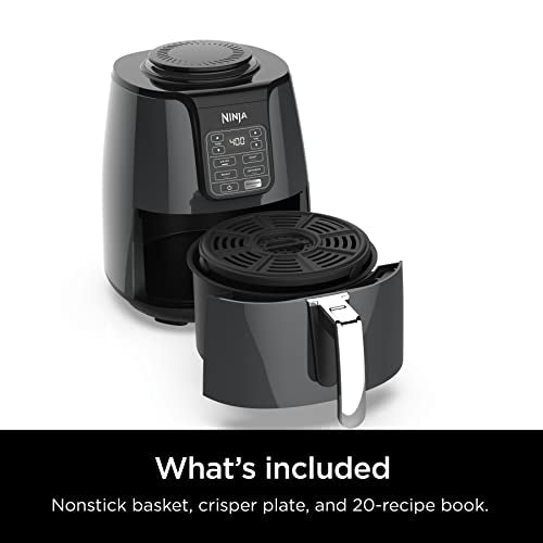 Air Fryer 4-in-1, 4 QT, Compact, Grey U54622