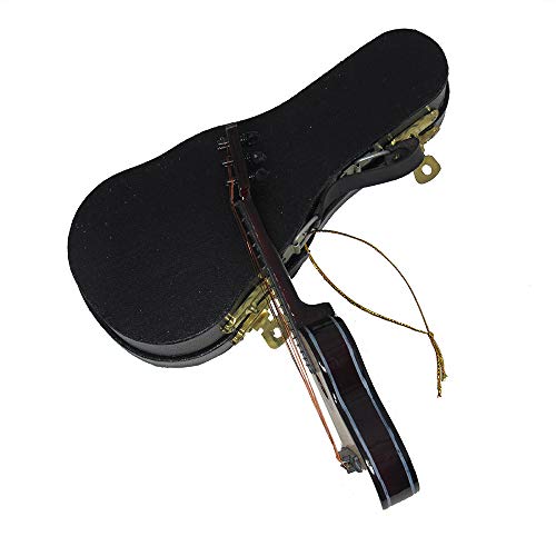 Acoustic Guitar Christmas Ornament with Case K615657