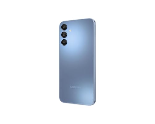 Galaxy A15 5G 128GB 6GB RAM Dual SIM Factory Unlocked GSM International Version Wall Charger Bundle Blue A459