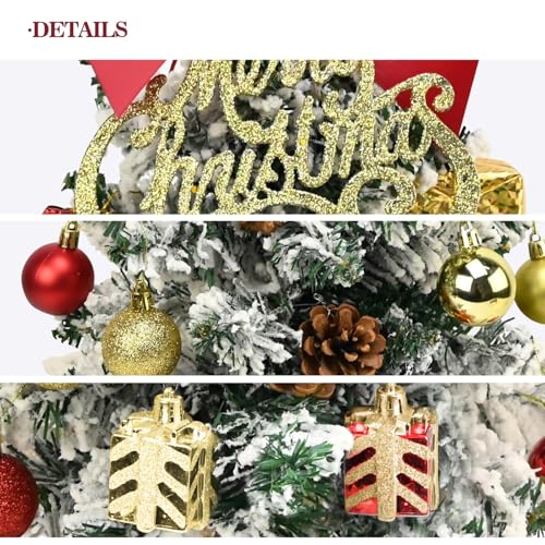 Green Tabletop Christmas Tree with LED Lights B3533