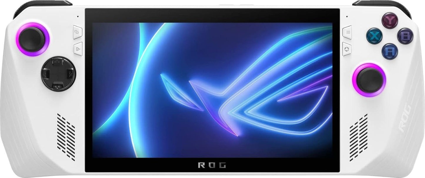 Gaming Handheld 512GB 7-inch Touchscreen 120Hz FHD 1080p AMD Ryzen Z1 Extreme, 4 in 1 Bundle, White V2177